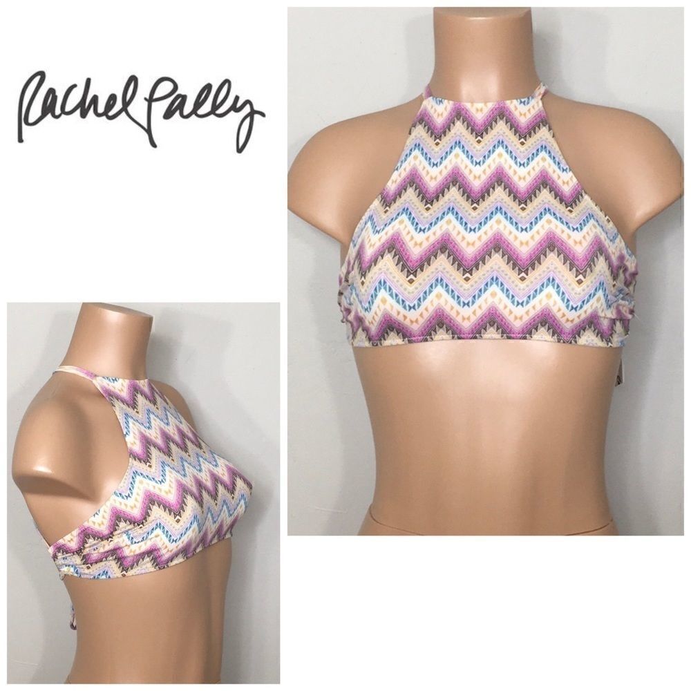 Rachel Pally halter bikini top. NWT